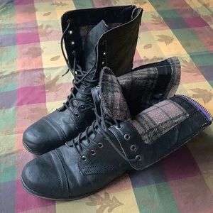 Black Combat Boots